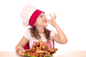 Kids Cooking: Chicken Drumsticks & Strawberry Shortcake